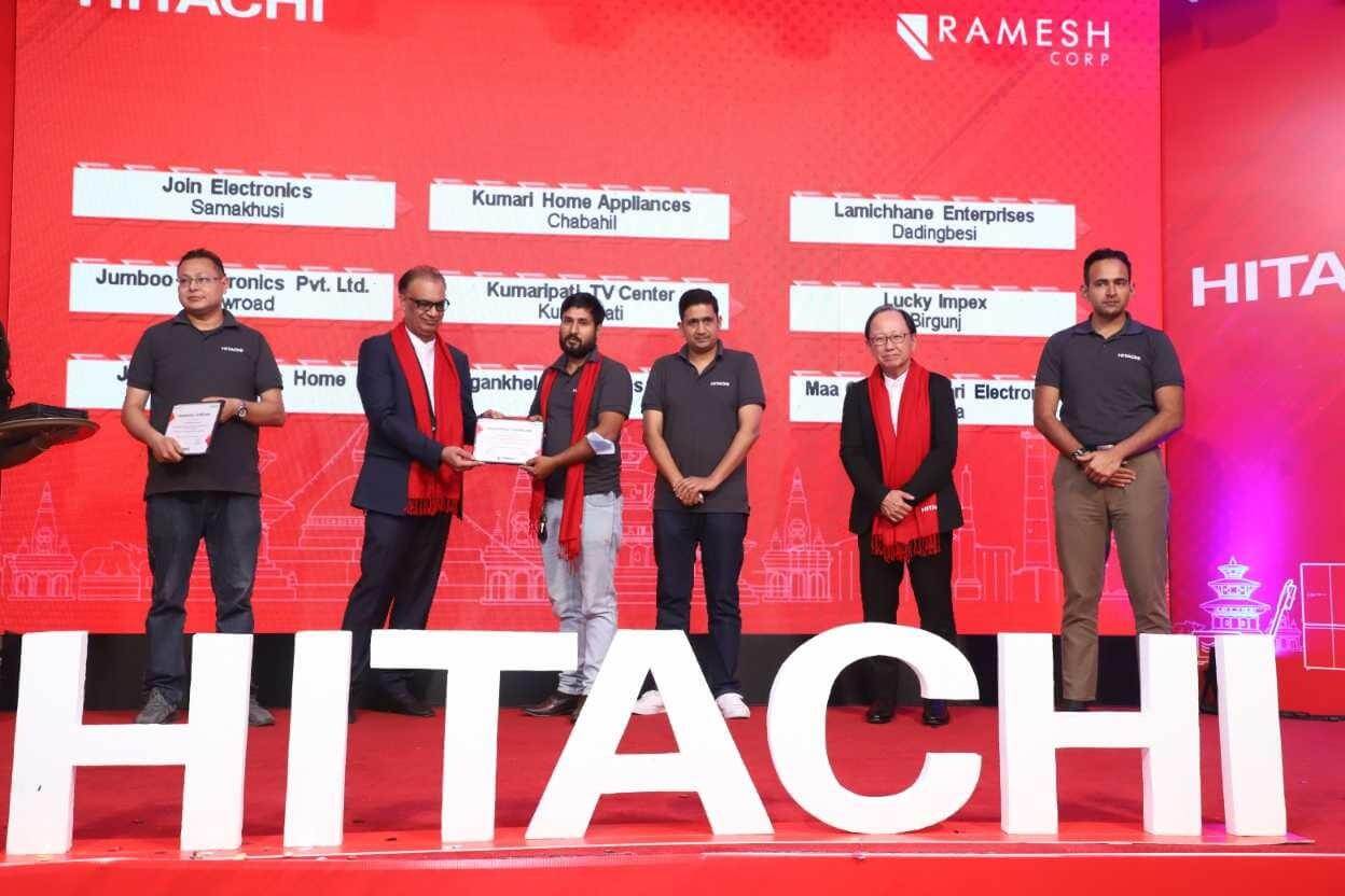 Hitachi Meet & Greet with Dealers-Certificate Distribution